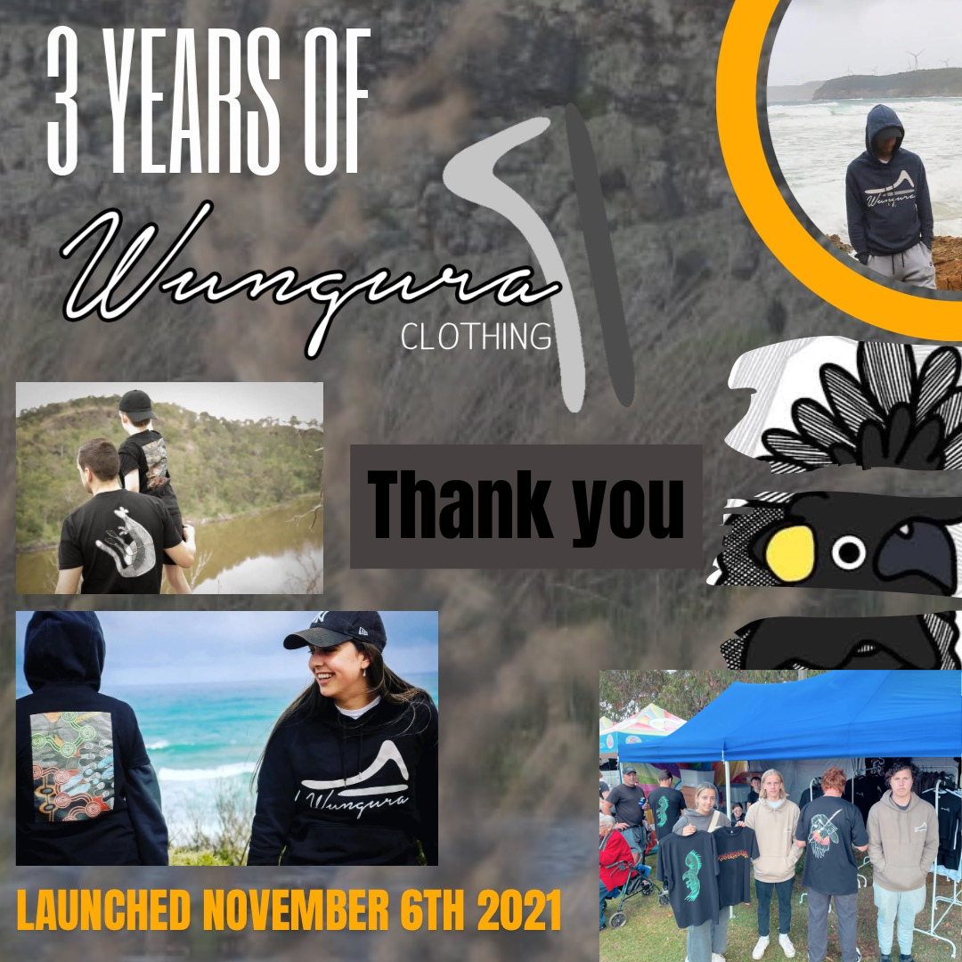 3 years of Wungura Clothing